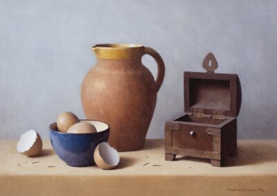 Old Terracotta jug with Eggs (2004)